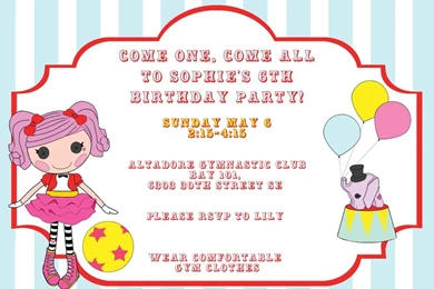 Lalaloopsy Invitation By JessicaEdwards On DeviantArt