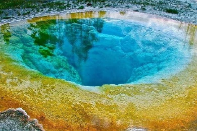 Morning Glory Pool Wallpapers   (