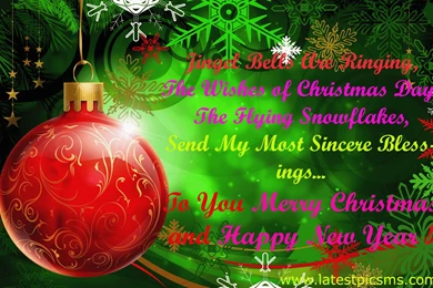 Wish You A Merry Christmas And Happy New Year 2015