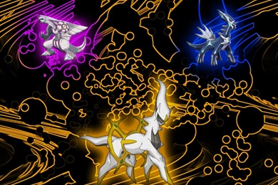 Arceus Palkia Dialga Pokemon By AHFM Ravenneo On DeviantArt