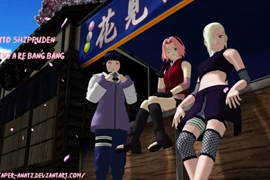 MMD] (Camera DL) Naruto Shippuden   Ninja Re Bang Bang (Ino ...