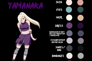 Ino Yamanaka Shippuden Anime Color By Ade R On DeviantArt