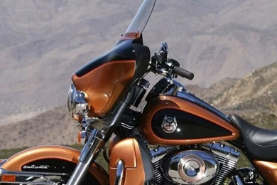 Download Wallpapers 640x960 Harley Davidson, Motorcycle, Bike, View ...
