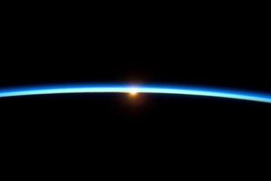 Wallpapers Thin Lines Blue Line 1024x768