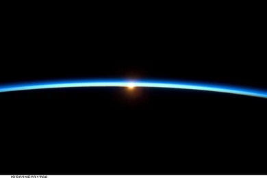 NASA   Thin Blue Line