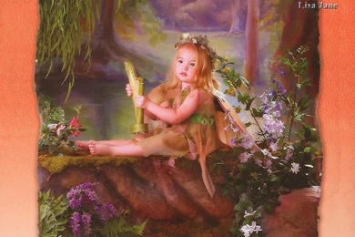 Cute Baby Fairies Wallpapers (1)   Pleasantwalls.com