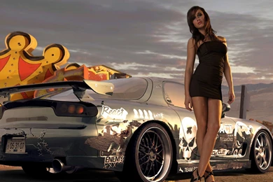 Krystal Forscutt And Mazda RX 7, Need For Speed, Nfs, Prostreet ...