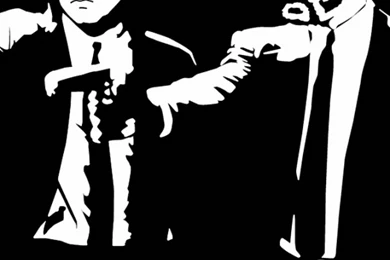 Pulp Fiction, Killers, Black Galaxy S4 S5 Wallpapers HD 1080x1920