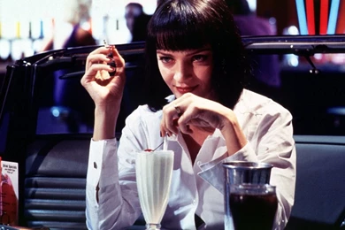 Pulp Fiction, Uma Thurman As Mia Wallace Widescreen Wallpapers ...