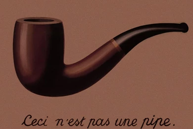 Rene Magritte The Treachery Of Images Wallpapers   (