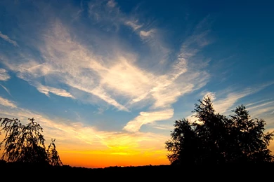 Landscape Wonderful Nature Quality Sunset Backgrounds Picture ...