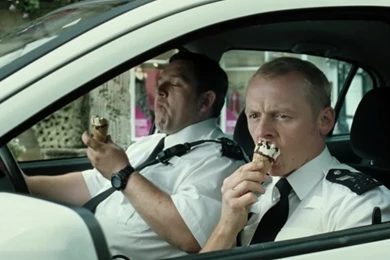 Hot Fuzz Cornetto Scene (German) YouTube