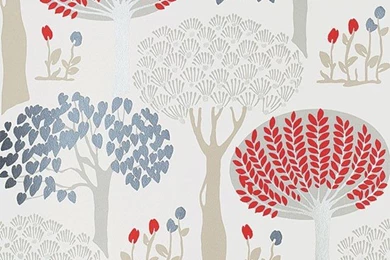 Arthouse Bernwood Red Wallpapers