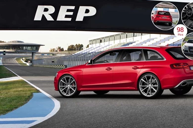 2013 Audi RS4 Avant   Side