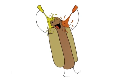 Wallpaper, Background, Hotdog, Scenic, Uforia (
