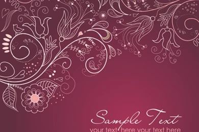 10+ Purple Floral Wallpapers