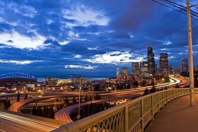 SEATTLE SKYLINE WALLPAPER