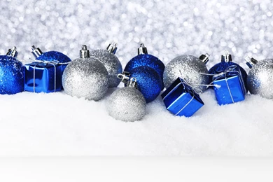 900x599px Widescreen Wallpapers Of Blue Christmas 186.35 KB