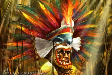 Aztec Warrior Hairstyles By Kamazotz On DeviantArt