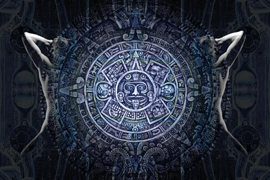 DeviantArt: More Like AZTEC CALENDAR By JUSTINaples