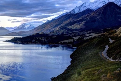 Lake In New Zealand HD Desktop Wallpapers : High Definition ...
