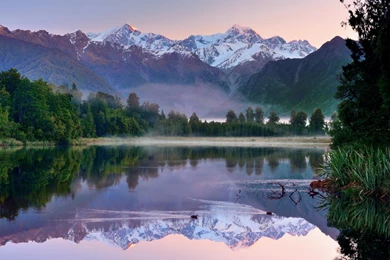 1366x768 Lake New Zealand Wallpapers