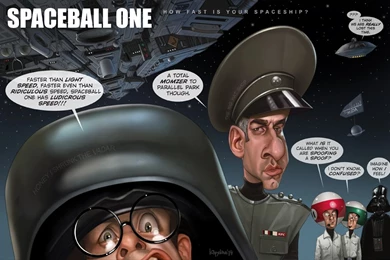 How Fast Is Your Spaceship? Spaceballs By Loopydave On DeviantArt