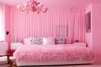 Bedroom: Attractive Purple Floral Wallpapers Design In Sweet Purple ...