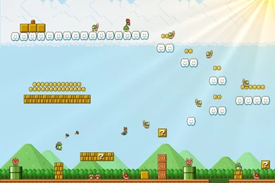 Super Mario Bros 3   Desert By Metadraxis On DeviantArt