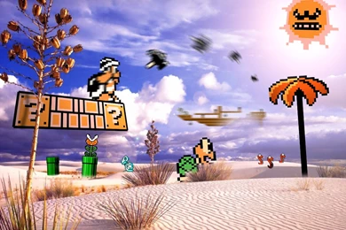 Retro Lake 'Mario Bros 3' By RETROnoob On DeviantArt