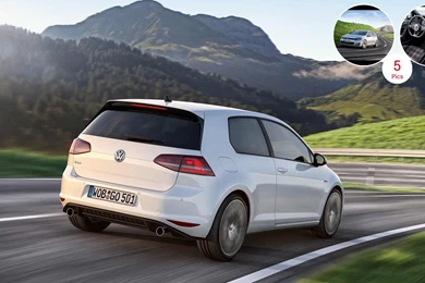 2014 Volkswagen Golf 7 (vii) GTI   Rear