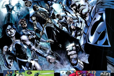 Smudged Ink: Blackest Night/Brightest Day
