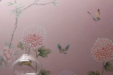 Patterned Wallpapers / Silk / Traditional / Handmade   PS1, ROYAL ...