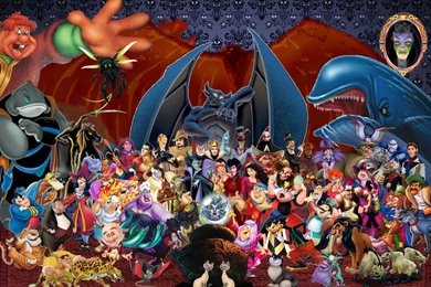 Disney Villains On WBDisneyClub   DeviantArt