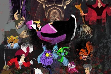 DeviantArt: More Like Disney Villains Wallpapers By Panda ai