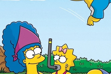 Full HD The Simpsons Summer Vacation iPhone 6 Plus Backgrounds ...