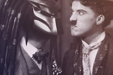 Predator Charlie Chaplin iPad 3,4 & Air Wallpapers