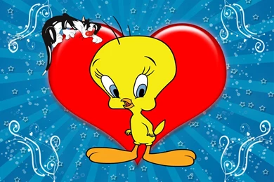 Tweety Bird Love Pictures   Widescreen HD Wallpapers