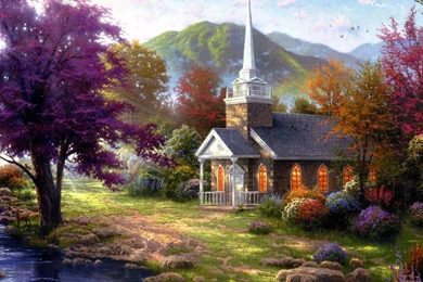 Free Wallpapers   Free Nature Wallpapers   Thomas Kinkade Wallpapers ...