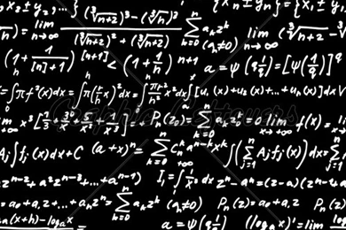 Math Blackboard (Seamless Wallpaper) · GL Stock Images