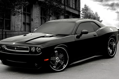 2015 Dodge Challenger Hellcat Wallpapers Black   Image