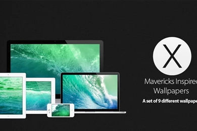 OS X Mavericks Inspired Wallpapers