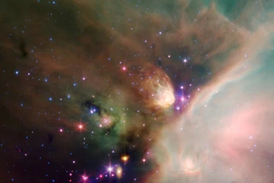 Colorful Galaxy iPad Wallpapers Download