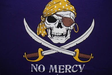 S/S :: Purple/Gold Pirate ECU Colors