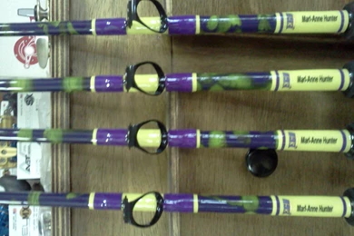 ECU Pirates Splatter Calstar Rods   We Do Them In Any Team ...