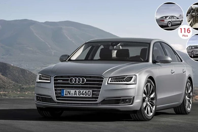 Audi A8 (2014) 4.0 TFSI Quattro   Front