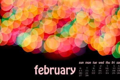 February 2016 Calendar Windows 8.1/10 Theme