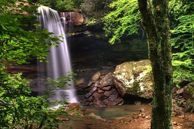 Desktop Wallpapers · Gallery · Nature · North Carolina Waterfalls ...