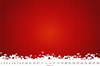 February Calendar 2011 Wallpapers Full HD [2560x2048]   Free ...