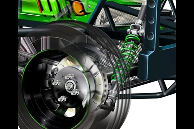 Technical Race Car Illustrations Of Roy Scorer   Front Suspension ...